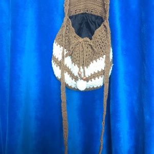 Knit Bucket Bag Crossbody